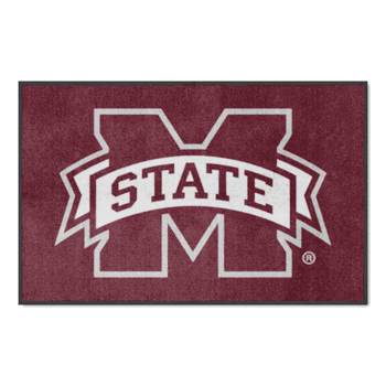 Mississippi State4X6 High-Traffic Mat with Durable Rubber Backing - Landscape Orientation
