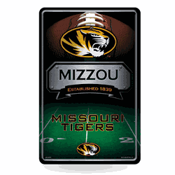 Missouri Tigers  11" x 17" Metal Home Dcor Sign