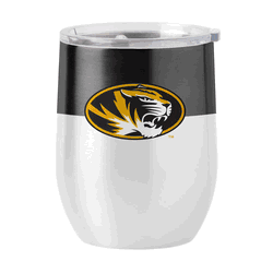 Missouri Tigers 16oz Colorblock Stainless Curved Beverage