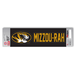 Missouri Tigers 2 Piece Team Slogan Decal Sticker Set