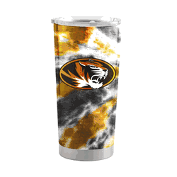 Missouri Tigers 20oz Tie Dye Stainless Steel Tumbler