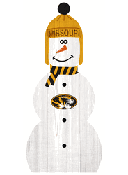 Missouri Tigers 31" Snowman Leaner
