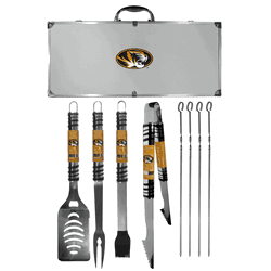 Missouri Tigers 8 pc Tailgater BBQ Set