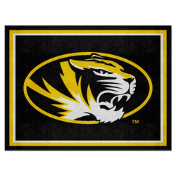 Missouri Tigers 8ft. x 10 ft. Plush Area Rug