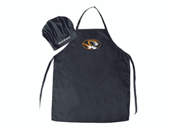 Missouri Tigers Apron and Chef Hat Set