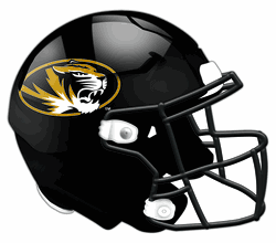 Missouri Tigers Authentic Helmet Cutout 24"