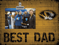 Missouri Tigers Best Dad Clip Frame