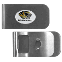 Missouri Tigers Bottle Opener Money Clip