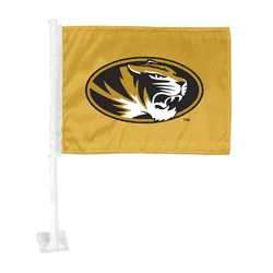 Missouri Tigers Car Flag Large 1pc 11" x 14"