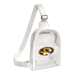 Missouri Tigers Clear Mini Sling Stadium Bag