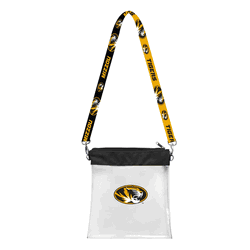 Missouri Tigers Clear Pattern Strap Bag