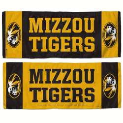 Missouri Tigers Cooling Towel 12x30