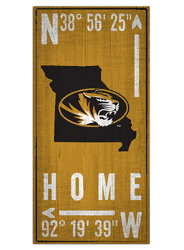 Missouri Tigers Coordinate 6x12 Sign