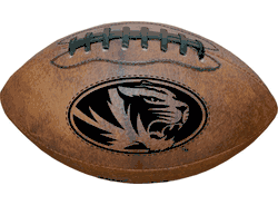Missouri Tigers Football - Vintage Throwback - 9 Inches