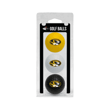 Missouri Tigers Golf Balls - 3 Pack