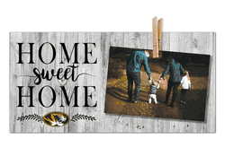 Missouri Tigers Home Sweet Home Clothespin 6x12