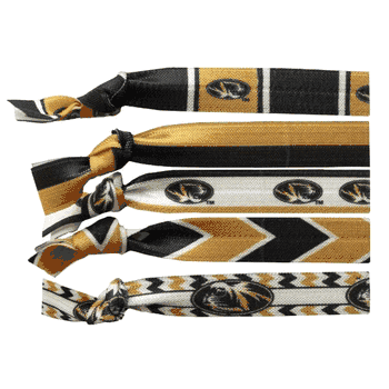 Missouri Tigers Knotted Hair Tie