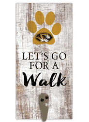 Missouri Tigers Leash Holder 6x12 Sign