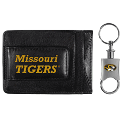 Missouri Tigers Leather Cash & Cardholder & Valet Key Chain