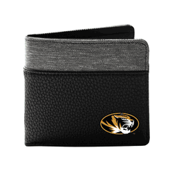 Missouri Tigers Pebble BiFold Wallet BLCK