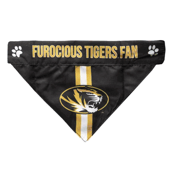 Missouri Tigers Pet Bandana Small