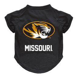 Missouri Tigers Pet T-Shirt Medium