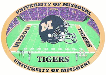 Missouri Tigers Placemats Set of 4 CO