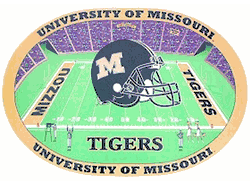 Missouri Tigers Placemats Set of 4 CO
