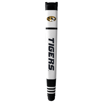 Missouri Tigers Putter Grip (White with colored stripes)
