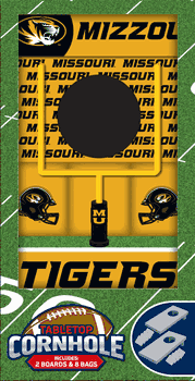 Missouri Tigers Tabletop Cornhole