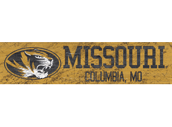 Missouri Tigers Team Name Sign
