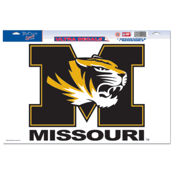 Missouri Tigers Ultra Decal 11in x 17in Logo