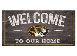 Missouri Tigers Welcome Distressed 6 x 12