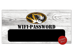 Missouri Tigers Wifi Password 6x12 Sign