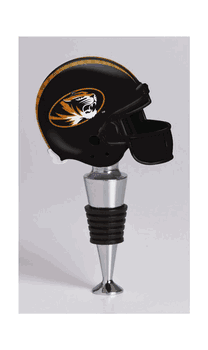 Missouri Tigers Wine Bottle Stopper Football Helmet CO