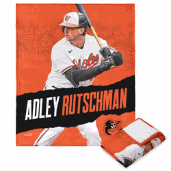 MLB Adley Rutschman Player Silk Touch Throw Blanket 50 x 60 Inches