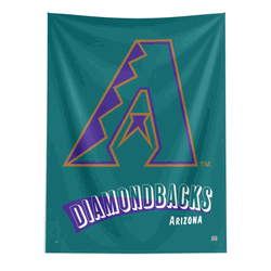 MLB Arizona Diamondbacks Cooperstown Collection Throwback  Wall Hanging 50 x 60 Inches