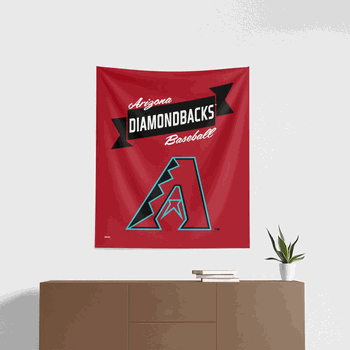 MLB Arizona Diamondbacks Premium Wall Hanging 34 x 40 Inches