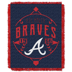MLB Atlanta Braves Ace Jacquard Throw
