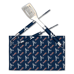 MLB Atlanta Braves Bbq Grill Utensil Set