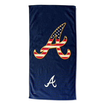 MLB Atlanta Braves Celebrate Series Beach Towel 30x60 Inches