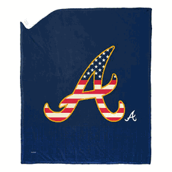 MLB Atlanta Braves Celebrate Series Silk Touch Sherpa Throw