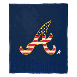 MLB Atlanta Braves Celebrate Series Silk Touch Throw
