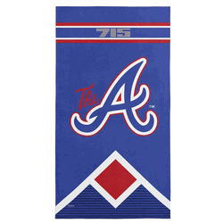 MLB Atlanta Braves City Connect Beach Towel 30x60 Inches