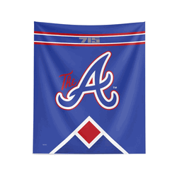 MLB Atlanta Braves City Connect Wall Hanging 34x40 Inches
