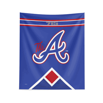 MLB Atlanta Braves City Connect Wall Hanging 34x40 Inches