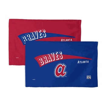MLB Atlanta Braves Cooperstown Collection Throwback Fan Towel 2 Pack 16 x 25 Inches