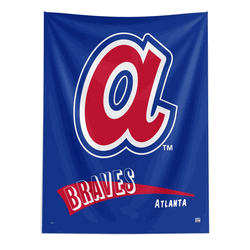MLB Atlanta Braves Cooperstown Collection Throwback  Wall Hanging 50 x 60 Inches