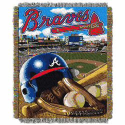 MLB Atlanta Braves Homefield Advantage Tapestry Throw