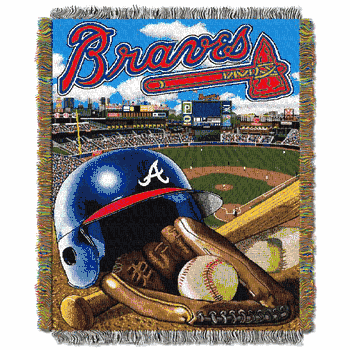 MLB Atlanta Braves Homefield Advantage Tapestry Throw